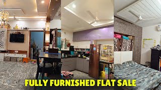 Beautiful 2 bhk fully furnished flat for sale in hyderabad miyapur flatsforsaleinhyderabad 2bhk [upl. by Noryb]