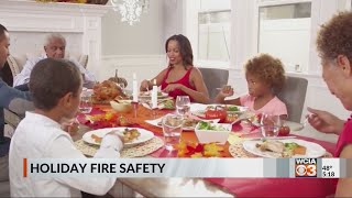 Champaign Fire Dept encourages fire safety for the holidays [upl. by Nnahsal]