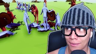 UMA TRETA BEM LOUCA  Totally Accurate Battle Simulator  TABS [upl. by Jordanson]