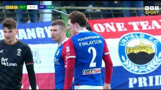 GLENTORAN V LINFIELD HIGHLIGHTS  2024 IRISH PREMIERSHIP FOOTBALL [upl. by Mccartan]