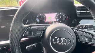 2024 AUDI A3 tyre pressure warning reset [upl. by Yttam]