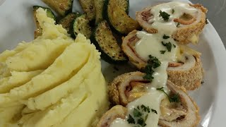 OVEN BAKE CHICKEN CORDON BLUE kuyamayor [upl. by Bel]