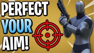 Fortnite The BEST Aim Course For Pc Console amp Mobile  Perfect Your Aim [upl. by Anifesoj]