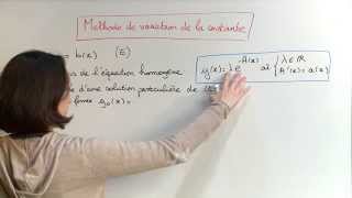 Exercice 4 Equations différentielles 06994 [upl. by Aicila745]