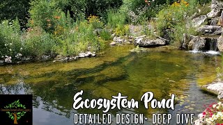 Aquascape Ecosystem Pond  A deep dive exploring detailed design aspects [upl. by Forester]