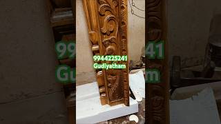 8 ft Indian teak wood vasakal hand work design 🌼 [upl. by Bolger]