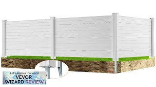 VEVOR Outdoor Privacy Screens 50quot W x 50quot H Air Conditioner Fence Review [upl. by Shanley922]