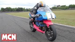 Exclusive MCN ride the Britten V1000  First Rides  Motorcyclenewscom [upl. by Raf]