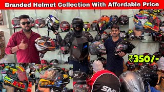 Branded Helmet Collection  Kolkata Helmets Market  Wholesale Price Helmets Market In Kolkata [upl. by Iviv]