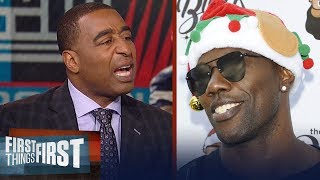 Cris Carter on Terrell Owens declining invite to his Hall of Fame rite  NFL  FIRST THINGS FIRST [upl. by Eirrol]