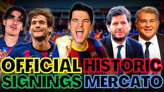 ⌛ THE MOST HISTORIC TRANSFER MARKET FOR BARÇA ENDS 👏 [upl. by Birgitta289]