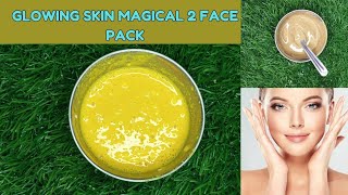 How to make a face pack for glowing skin ingredients and receipe glowing skin face pack skincare [upl. by Ot]