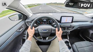 2020 FORD FOCUS ACTIVE 15 TDCi Ecoblue 120HP  8 SPEED AUTO  4K POV TEST DRIVE [upl. by Tletski432]