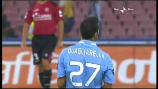 Napoli VS Livorno 31  Traversa Fabio Quagliarella [upl. by Spark]