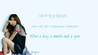 TAEYEON  Fine Lyrics HanRomEng Color Coded [upl. by Aneetsirk]