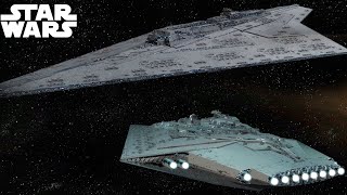 Assertor vs Mandator 3 Super Star Destroyers  Star Wars [upl. by Aerehs]