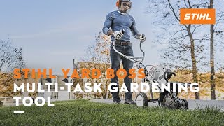 STIHL YARD BOSS® MultiTask Gardening Tool  Product Feature [upl. by Nalim]