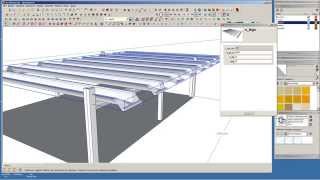 Realizzare un capannone prefabbricato con Sketchup [upl. by Phoebe]