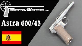 Astra 60043 A Straight Blowback 9mm for the Wehrmacht [upl. by Read788]