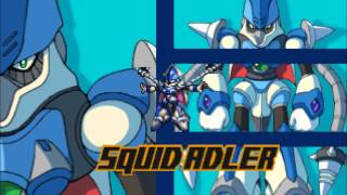 Mega Man X5 OST  Squid AdlerVolt Kraken [upl. by Grannie]