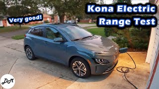 2022 Hyundai Kona Electric – Highway Range amp Efficiency Test [upl. by Fishbein]