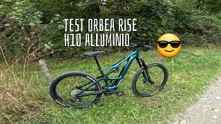 Orbea Rise H10 alluminio lho provata [upl. by Alleciram]