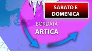 METEO  ARRIVA LINVERNO CON NEVE A BASSA QUOTA [upl. by Latvina485]