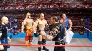 Wrestling Show using WWE Action Figures Episode 12 [upl. by Artimid]