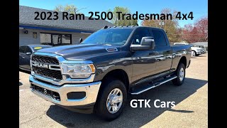 2023 Ram 2500 Tradesman Overview [upl. by Ayila]