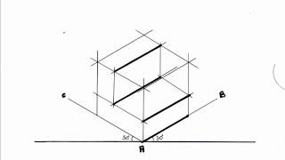 Cara melukis lukisan isometri [upl. by Searby]