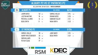 Albury P2 v St Patricks P2 [upl. by Sturrock755]