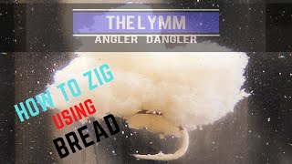 1 minute fishing video Zig Fishing Bread trick shorts [upl. by Tirrej284]