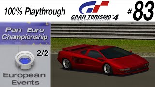 Gran Turismo 4  83  Pan Euro Championship 22 [upl. by Ami]