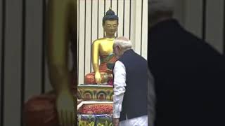 Prime Minister Narendra Modi participates in International Abhidhamma [upl. by Arutnev]