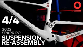 Suspension Reassembly  Scott Spark RC Maintenance [upl. by Harwilll]