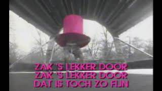 De Deurzakkers  Zak is lekker door  KARAOKE  Lyrics [upl. by Yelyak624]