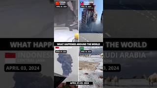 WHAT HAPPENED AROUND THE WORLD APRIL 0103 2024 fypシ viral reels taiwan earthquake explore [upl. by Goldman]