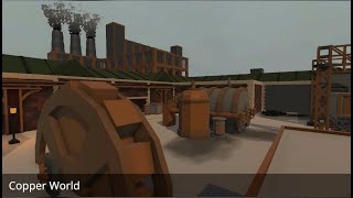 Human Fall Flat – Copper World Level Walkthrough  All Achievements [upl. by Lepine]