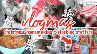 VLOGMAS 2023  CHRISTMAS HOMEMAKING  SIMPLE STOCKING STUFFER IDEAS [upl. by Niletac]