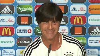 German Coach Joachim Loew Apolgises For His Controversial quotHabitsquot During Euro 2016 Opener [upl. by Hance]