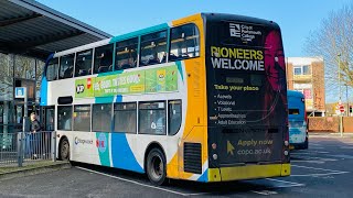 Chuggy 19090 Stagecoach South ADL E400 Trident On Route 23 To Southsea [upl. by Dranrev347]