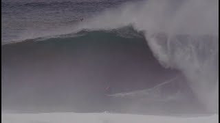 Jojo Roper Huge Mavericks Tow Surf in Slowmo 12282023  Mavericks Awards [upl. by Mackenie877]