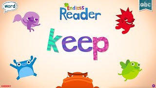 Endless Reader Introducing KEEP  Mastering Sight Words  English for Beginners [upl. by Nottus985]