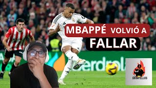 🔥 Mbappé falló penal ❌⚽ ¡Madrid pierde otra vez 😱💔 [upl. by Pozzy]