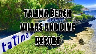 TRENDING TALIMA BEACH VILLAS AND DIVE RESORT IN OLANGO ISLAND LAPULAPU CITY CEBU [upl. by Annohsak383]