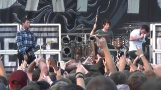 A Day To Remember  2nd Sucks live at Riot Fest 2012 [upl. by Aryas453]