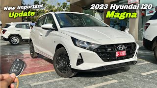 Finally Hyundui i20 Magna 2023 New Update ❤️ Hyundai i20 2023 Base Model Update [upl. by Curhan284]