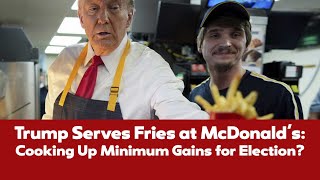 🔴 TOP STORY Trump Flips Fries at McDonald’s What About Minimum Wage news trump pennsylvania [upl. by Meedan]