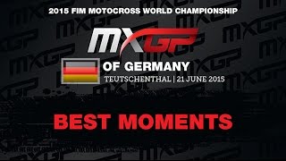 MXGP of Germany MXGP Best Moments 2015  motocross [upl. by Willy]