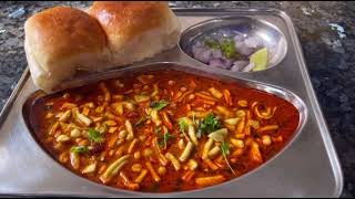 Spicy Misal Pav Recipe 🥵 [upl. by Nosduh]